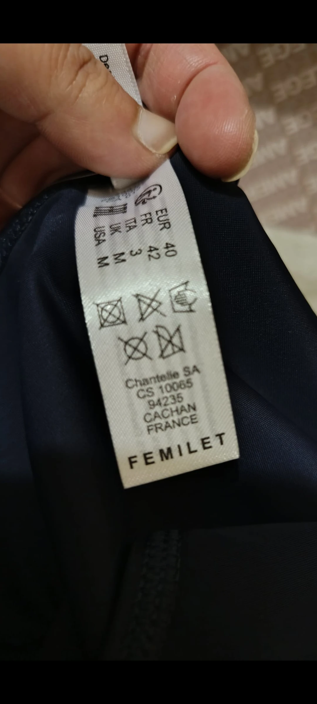 Chic navy blue femilet swimsuit by Chantelle 42 – photo 11